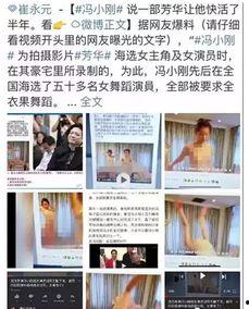 谁爆料的冯小刚视频大全,揭秘幕后真相，网友热议不断